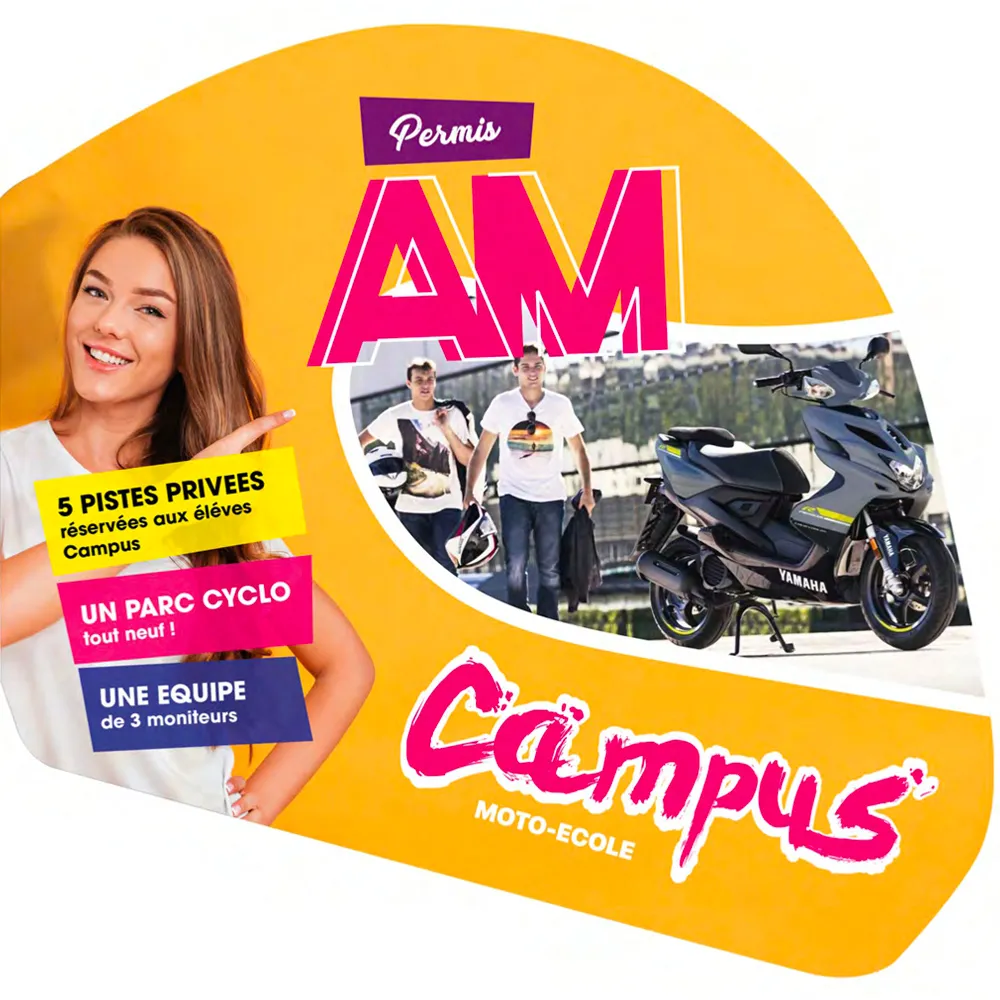 Image Campus Permis Moto AM à Caen